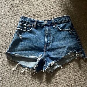 Denim Distressed Women's Shorts